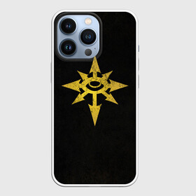 Чехол для iPhone 13 Pro с принтом Черный легион (цвет легиона) в городе Новоалтайск,  |  | Тематика изображения на принте: abaddon | astartes | black legion | chaos | chaos marine | csm | sons of horus | space marine | warhammer | абаддон | астартес | космодесант хаоса | крест | сыны хоруса | хаос | черный легион