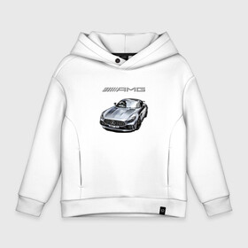 Детское худи Oversize хлопок с принтом Mercedes AMG Racing Team в городе Новоалтайск, френч-терри — 70% хлопок, 30% полиэстер. Мягкий теплый начес внутри —100% хлопок | боковые карманы, эластичные манжеты и нижняя кромка, капюшон на магнитной кнопке | amg | car | germany | mercedes | motorsport | power | prestige | racing | team | автомобиль | германия | гонка | мерседес | престиж | тачка | точило
