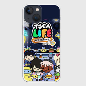 Чехол для iPhone 13 mini с принтом TOKA LIFE ПЕРСОНАЖИ в городе Новоалтайск,  |  | toca boca | toka life | детская игра | дружба | игра | лого | логотип | персонажи | прикоснуться ко рту | руки | тока бока