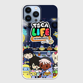 Чехол для iPhone 13 Pro Max с принтом TOKA LIFE ПЕРСОНАЖИ в городе Новоалтайск,  |  | toca boca | toka life | детская игра | дружба | игра | лого | логотип | персонажи | прикоснуться ко рту | руки | тока бока