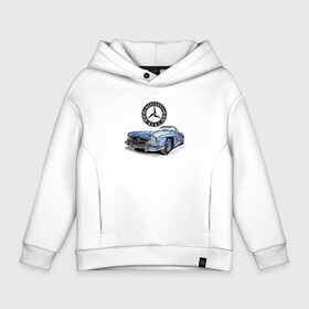 Детское худи Oversize хлопок с принтом Mercedes Benz Retro Rarity, Germany в городе Новоалтайск, френч-терри — 70% хлопок, 30% полиэстер. Мягкий теплый начес внутри —100% хлопок | боковые карманы, эластичные манжеты и нижняя кромка, капюшон на магнитной кнопке | car | germany | history | mercedes benz | prestige | rarity | retro | speed | автомобиль | германия | история | мерседес | престиж | раритет | ретро | скорость