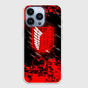 Чехол для iPhone 13 Pro с принтом Атака Титанов: Red в городе Новоалтайск,  |  | attack on titan | monsters | аниме | атака титанов | монстры | титаны
