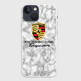 Чехол для iPhone 13 mini с принтом [Porsche Taycan]   Как у Литвина в городе Новоалтайск,  |  | auto | porsche | taycan | авто | автомобиль | бренд | марка | порше | тайкан