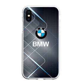 Чехол для iPhone XS Max матовый с принтом [BMW] Logo в городе Новоалтайск, Силикон | Область печати: задняя сторона чехла, без боковых панелей | Тематика изображения на принте: bmw | bmw performance | m | motorsport | performance | бмв | моторспорт