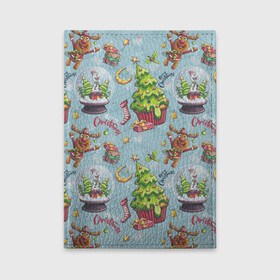 Обложка для автодокументов с принтом Merry Christmas Pattern в городе Новоалтайск, натуральная кожа |  размер 19,9*13 см; внутри 4 больших “конверта” для документов и один маленький отдел — туда идеально встанут права | 2022 | 2022 год | happy new year | santa | год тигра | дед мороз | каникулы | мороз | новогодний свитер | новый год | новый год 2022 | новый год тигра | оливье | праздник | рождество | санта клаус | свитер новогодний