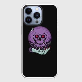 Чехол для iPhone 13 Pro с принтом Gaze Of Death в городе Новоалтайск,  |  | ball | death | eyes | face | fiery | fire | gaze | halloween | hand | magic | magical | of | sight | skull | witch | ведьма | взгляд | глаза | для | колдунья | лицо | магический | магия | маникюр | огненный | огонь | предсказаний | рука | хэллоуи