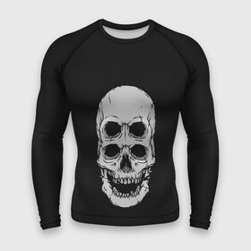 Мужской рашгард 3D с принтом Terrible Skull в городе Новоалтайск,  |  | bone | bones | halloween | horrible | monster | mutant | old | scary | siamese | sinister | skeleton | skull | terrible | twin | близнец | зловещий | кости | кость | монстр | мутант | сиамский | скелет | старый | страшный | ужасный | хэллоуин | череп