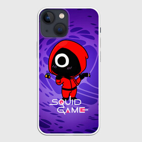 Чехол для iPhone 13 mini с принтом Little girl Игра в кальмарас в городе Новоалтайск,  |  | squid game | выживание | игра в кальмара | кальмар | корейский | корея