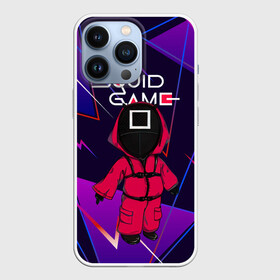 Чехол для iPhone 13 Pro с принтом Squid game Игра в кальмара violet в городе Новоалтайск,  |  | squid game | выживание | игра в кальмара | кальмар | корейский | корея