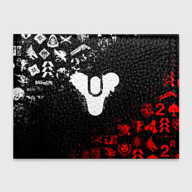 Обложка для студенческого билета с принтом DESTINY 2 RED  WHITE PATTERN LOGO в городе Новоалтайск, натуральная кожа | Размер: 11*8 см; Печать на всей внешней стороне | bungie | cayde 6 | cyd6 | destiny | destiny 2 | forsaken | gambit | ghost | hunter | light | mara sov | titan | warlock | банги | варлок | габмит | дестини | дестини 2 | зур | кейд | кейд 6 | коро | мара сов | отвергнутые 
