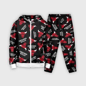 Детский костюм 3D с принтом CHICAGO BULLS БЫКИ УЗОР в городе Новоалтайск,  |  | 23 | bulls | chicago bulls | jordan | logo | michael jordan | nba | paris saint germain | psg | red | sport | быки | джордан | лого | майкл джордан | псж | спорт | чикаго буллс