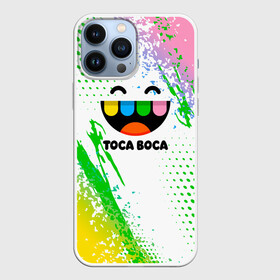 Чехол для iPhone 13 Pro Max с принтом Toca Boca: Улыбашка. в городе Новоалтайск,  |  | toca boca | toca life world | игра | тока бока | тока бока лайф | туса воса