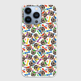 Чехол для iPhone 13 Pro с принтом Французский Бульдог (красочный дизайн) в городе Новоалтайск,  |  | Тематика изображения на принте: animal | dog | french bulldog | барбос | бобик | бульдог | год собаки | друг человека | животное | зверь | ищейка | кинолог | кость | лайка | лапы | пес | собака | собаковод | собачка | собачник | французский бульдог