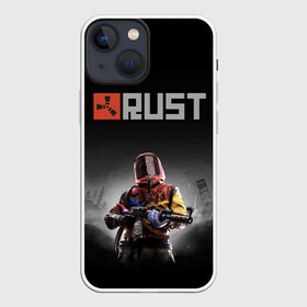 Чехол для iPhone 13 mini с принтом Работяга из Раста в городе Новоалтайск,  |  | game | games | rust | survive | выживалка | выживач | игра | игры | раст