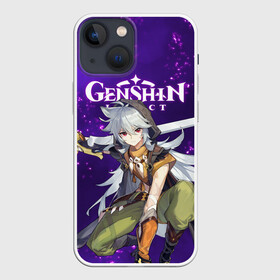 Чехол для iPhone 13 mini с принтом РЭЙЗОР | RAZOR | ЭЛЕКТРО в городе Новоалтайск,  |  | anime | electro | game | lumin | paimon | razor | аниме | геншин | глаз бога | игра | импакт | итэр | люмин | молитва | паймон | путешественник | рейзор | рэйзор | тейват | электро
