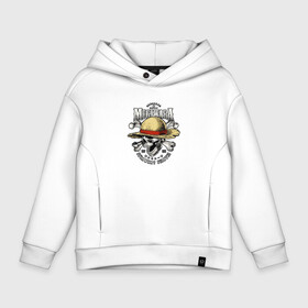 Детское худи Oversize хлопок с принтом MUGIWARA ONE PIECE | ВАН ПИС в городе Новоалтайск, френч-терри — 70% хлопок, 30% полиэстер. Мягкий теплый начес внутри —100% хлопок | боковые карманы, эластичные манжеты и нижняя кромка, капюшон на магнитной кнопке | anime | luffi | lufi | manga | one piece | samurai | wano ван пис | zoho | большой куш | ванпис | вон пис | зохо | корабль | король пиратов | луфи | луффи | манга | манки д луффи | пират | самурай | уон пис
