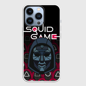 Чехол для iPhone 13 Pro с принтом ИГРА В КАЛЬМАРА   SQUID GAME   ВЕДУЩИЙ   УЗОР в городе Новоалтайск,  |  | netflix | pattern | squid game | ведущий | игра в кальмара | игрок кальмара | кино | нетфликс | охрана | персонал | сериал | узор