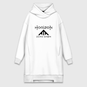 Платье-худи хлопок с принтом HORIZON | ZERO DAWN в городе Новоалтайск,  |  | aloy | games | horizon forbidden west | hunt | nextgen | playstation 5 | ps5 | zero dawn | горизонт | горизонт нулевой рассвет | запретный запад | игры | некстген | нулевой рассвет | плейстейшен 5 | пс5 | элой