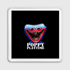 Магнит 55*55 с принтом Poppy Playtime ХАГГИ ВАГГИ в городе Новоалтайск, Пластик | Размер: 65*65 мм; Размер печати: 55*55 мм | poppy playtime | игра | кукла | монстр | плэйтайм | попи плей тайм | попи плэй тайм | попиплейтам | попиплэйтайм | поппи плейтайм | поппиплэйтайм | хагги вагги | хаги ваги | хоррор