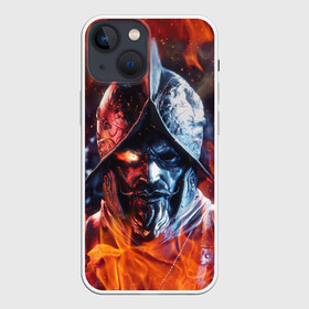 Чехол для iPhone 13 mini с принтом NEW WORLD   НЬЮ ВОРЛД   РЫЦАРЬ в городе Новоалтайск,  |  | fire | mmo | mmorpg | new world | swords | воин | защитник | мастер меча | мечи | нью ворлд | огонь | охотник | рыцарь | топоры