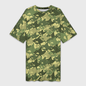 Платье-футболка 3D с принтом Акулы (камуфляж) в городе Новоалтайск,  |  | camouflage | disgu | fish | hunting camouflage | military | military camouflage | ocean | predator | shark | white shark | акула | белая акула | военный камуфляж | камуфляж | маскировка | масхалат | милитари | море | морской хищник | океан