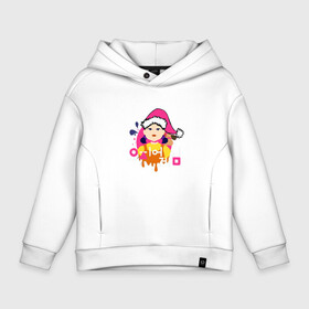 Детское худи Oversize хлопок с принтом Squid Game  Игра в кальмара кукла Новогодняя в городе Новоалтайск, френч-терри — 70% хлопок, 30% полиэстер. Мягкий теплый начес внутри —100% хлопок | боковые карманы, эластичные манжеты и нижняя кромка, капюшон на магнитной кнопке | 001 | 067 | 199 | 456 | squid game | злодей | игра | игра в кальмара | кальмары | люди в масках | на выживания | отряд стражей | сериал