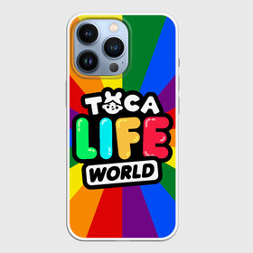 Чехол для iPhone 13 Pro с принтом TOCA LIFE WORLD   ТОКА ЛАЙФ ВОРЛД   ПОЛОСЫ в городе Новоалтайск,  |  | Тематика изображения на принте: leon | nari | rita | toca life | toca life world | zeke | зик | леон | нари | разноцветный | рита | тока лайф ворлд