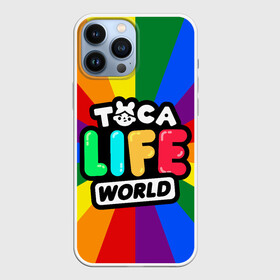 Чехол для iPhone 13 Pro Max с принтом TOCA LIFE WORLD   ТОКА ЛАЙФ ВОРЛД   ПОЛОСЫ в городе Новоалтайск,  |  | Тематика изображения на принте: leon | nari | rita | toca life | toca life world | zeke | зик | леон | нари | разноцветный | рита | тока лайф ворлд