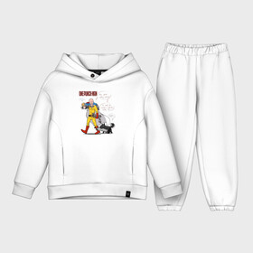Детский костюм хлопок Oversize с принтом Сайтам и пес тащат запчасти Генос One Punch Man в городе Новоалтайск,  |  | hagemanto | one punch man | one punchman | onepunchman | saitama | sensei | аниме | ван панч мен | ванпанчмен | лысый плащ | манга | сайтама | сильнейший человек | учитель | человек одинудар | человек одного удара