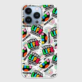 Чехол для iPhone 13 Pro TOCA LIFE WORLD ТОКА ЛАЙФ ВОРЛД УЗОР: в городе Новоалтайск, | | leon | nari | pattern | rita | toca boca | toca life | toca life world | zeke | зик | леон | нари | разноцветный | рита | тока бока | тока лайф ворлд | узор