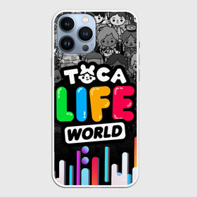 Чехол для iPhone 13 Pro Max с принтом TOCA LIFE WORLD   ТОКА ЛАЙФ ВОРЛД   ГРАДИЕНТ в городе Новоалтайск,  |  | Тематика изображения на принте: gradient | leon | nari | rita | toca life | toca life world | zeke | градиент | зик | леон | нари | полосы | разноцветный | рита | тока лайф ворлд | цветной