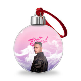 Ёлочный шар с принтом Егор Крид   Egor Kreed в городе Новоалтайск, Пластик | Диаметр: 77 мм | egor kreed | егор булаткин | егор крид | крид | крид егор | поп музыка | попса | рэп