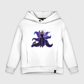 Детское худи Oversize хлопок с принтом Ахри из KDA | LOL в городе Новоалтайск, френч-терри — 70% хлопок, 30% полиэстер. Мягкий теплый начес внутри —100% хлопок | боковые карманы, эластичные манжеты и нижняя кромка, капюшон на магнитной кнопке | ahri | kda | league of legends | lol | ахри | ахри из kda | кда | лиг оф легендс | лиг оф ледженс | лига легенд | лол