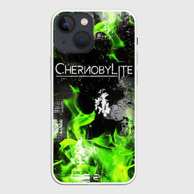 Чехол для iPhone 13 mini с принтом Chernobylite (зелёное пламя) в городе Новоалтайск,  |  | chernobylite | зона отчуждения | игры | сталкер | чаэс | чернобылит | чернобыль