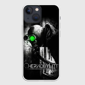 Чехол для iPhone 13 mini с принтом Chernobylite (Black stalker) в городе Новоалтайск,  |  | chernobylite | зона отчуждения | игры | сталкер | чаэс | чернобылит | чернобыль