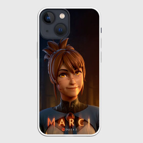 Чехол для iPhone 13 mini с принтом Милаха Марси в городе Новоалтайск,  |  | dota | dota2 | game | games | marci | moba | vfhcb | дитка | дота | дота2 | дотка | игра | игры | марси | моба
