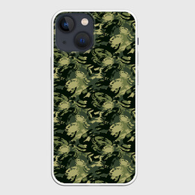 Чехол для iPhone 13 mini с принтом Крабы (камуфляж) в городе Новоалтайск,  |  | camouflage | crabs | disguise | hunting camouflage | khaki | lobster | maskhalat | military | military camouflage | военный камуфляж | дно | камуфляж | крабы | лобстер | маскировка | масхалат | милитари | море | морские жители | океан | омар