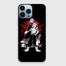 Чехол для iPhone 13 Pro Max с принтом Draken  Mickey   TOKYO REVENGERS в городе Новоалтайск,  |  | Тематика изображения на принте: anime | draken | mikey | tokyorevengers | walhalla | аниме | вальгала | дракен | иероглифы | кэн | манга | мандзиро | микки | рюгудзи | сано | символы | токийские мстители