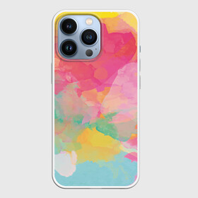 Чехол для iPhone 13 Pro с принтом Радужная акварель в городе Новоалтайск,  |  | абстрактный | акварель | градиент | живопись | картина | краски
