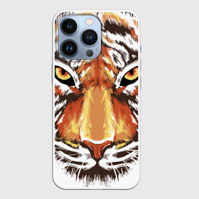 Чехол для iPhone 13 Pro с принтом Морда тигра от John Art в городе Новоалтайск,  |  | животные | новый год | праздник | тигр