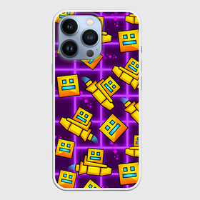 Чехол для iPhone 13 Pro с принтом GEOMETRY DASH SPACE в городе Новоалтайск,  |  | 2d игра | geometry dash | mobile game | robtop | space | геометри даш | космос | кубики | кубы | мобильная игра | неон