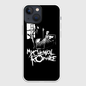 Чехол для iPhone 13 mini с принтом My Chemical Romance уходящий в окно в городе Новоалтайск,  |  | mcr | my chemical romance | альтернативный | май кемикал романс | мкр | мой химический роман | мср | мхр | мцр | панк | поп | поппанк | рок группа