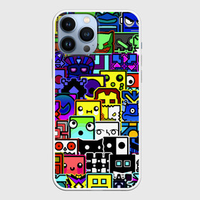 Чехол для iPhone 13 Pro Max с принтом GEOMETRY DASH ВСЕ СКИНЫ в городе Новоалтайск,  |  | 2d игра | geometry dash | mobile game | robtop | space | геометри даш | космос | кубики | кубы | мобильная игра | неон