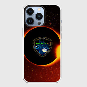 Чехол для iPhone 13 Pro с принтом SPACE X сингулярность в городе Новоалтайск,  |  | Тематика изображения на принте: астрономия | галактика | горизонтсобытий | илонмаск | космос | марс | ракета | сингулярность | чёрнаядыра