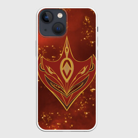 Чехол для iPhone 13 mini с принтом МАСКА ЧАЙЛЬДА в городе Новоалтайск,  |  | anime | game | genshin | hydro | impact | lumin | paimon | tartaglia | аниме | геншин | гидро | игра | импакт | итэр | люмин | молитва | паймон | путешественник | тарталья | тейват | чайльд