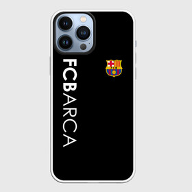 Чехол для iPhone 13 Pro Max с принтом FC BARCA BLACK STYLE в городе Новоалтайск,  |  | Тематика изображения на принте: barca | barcelona | fc barca | барка | барселона