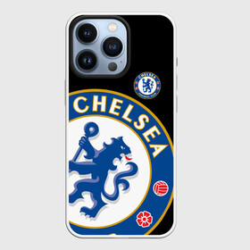 Чехол для iPhone 13 Pro с принтом ЧЕЛСИ   CHELSEA BIG LOGO в городе Новоалтайск,  |  | blue | chelsea | fc | football | football club | lion | sport | лев | синий | спорт | спортивные | униформа | фирменные цвета | фк | футбол | футбольный клуб | челси