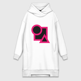 Платье-худи хлопок с принтом Pink Black Game в городе Новоалтайск,  |  | 001 | 067 | 101 | 199 | 212 | 456 | game | korea | mask | netflix | ojingeo geim | squid game | деньги | игра | игра в кальмара | кальмар | кино | кореец | корея | криминал | кровь | маска | нетфликс | сериал | триллер