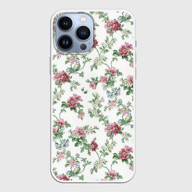 Чехол для iPhone 13 Pro Max с принтом Весенняя жизнь в городе Новоалтайск,  |  | Тематика изображения на принте: арт | бабочка | бабочки | весна | куст | куст цветов | кусты | кусты цветов | пчела | пчёлы | рисунок | цветок | цветы | яркие цветы | яркий цветок