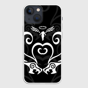 Чехол для iPhone 13 mini с принтом TEAM WALHALLA   DRAKEN TATTOO TOKYO REVENGERS в городе Новоалтайск,  |  | Тематика изображения на принте: anime | draken | mikey | tokyorevengers | walhalla | аниме | вальгала | дракен | иероглифы | кэн | манга | мандзиро | микки | рюгудзи | сано | символы | токийские мстители